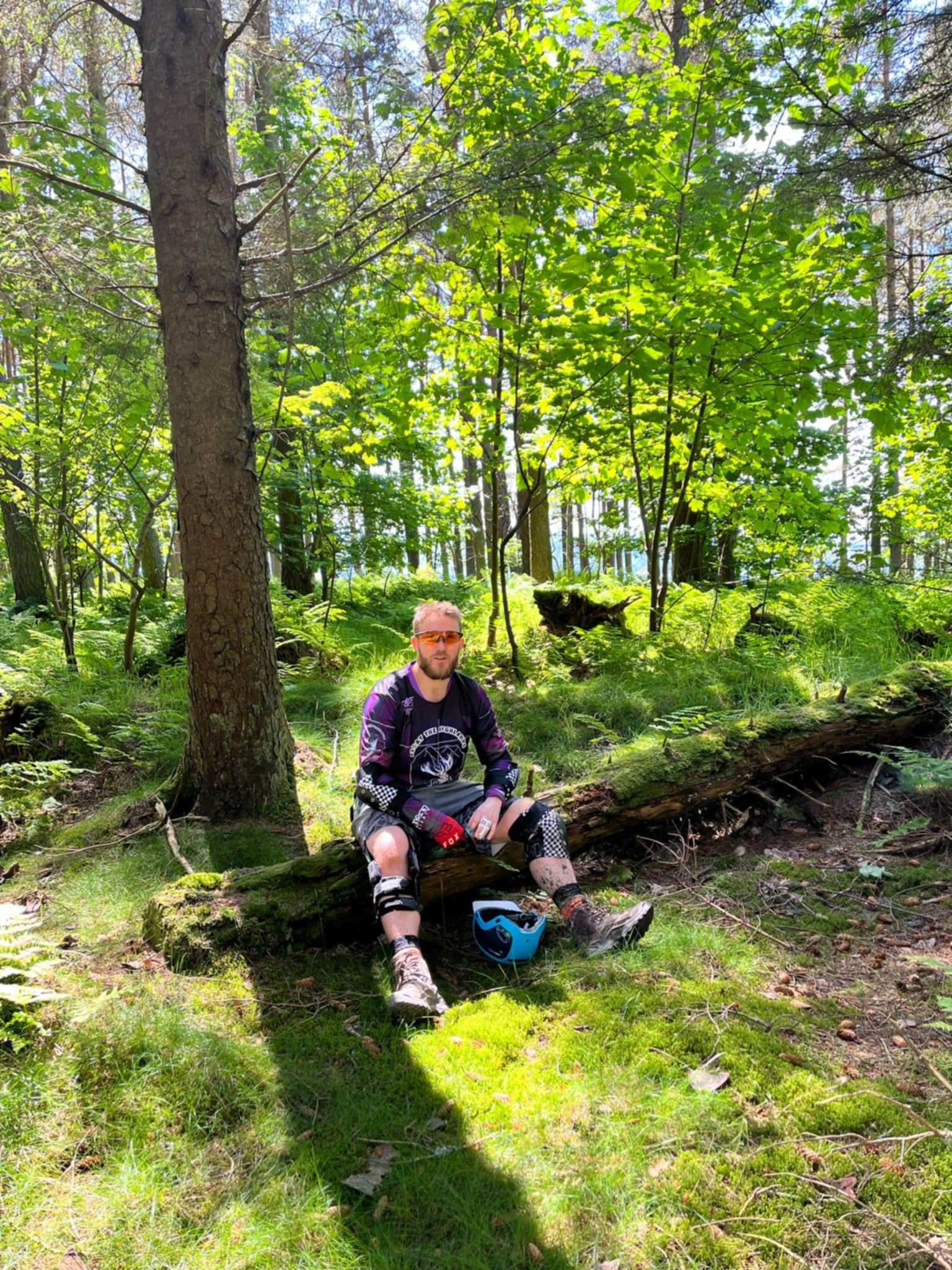 Chilling on the trails
