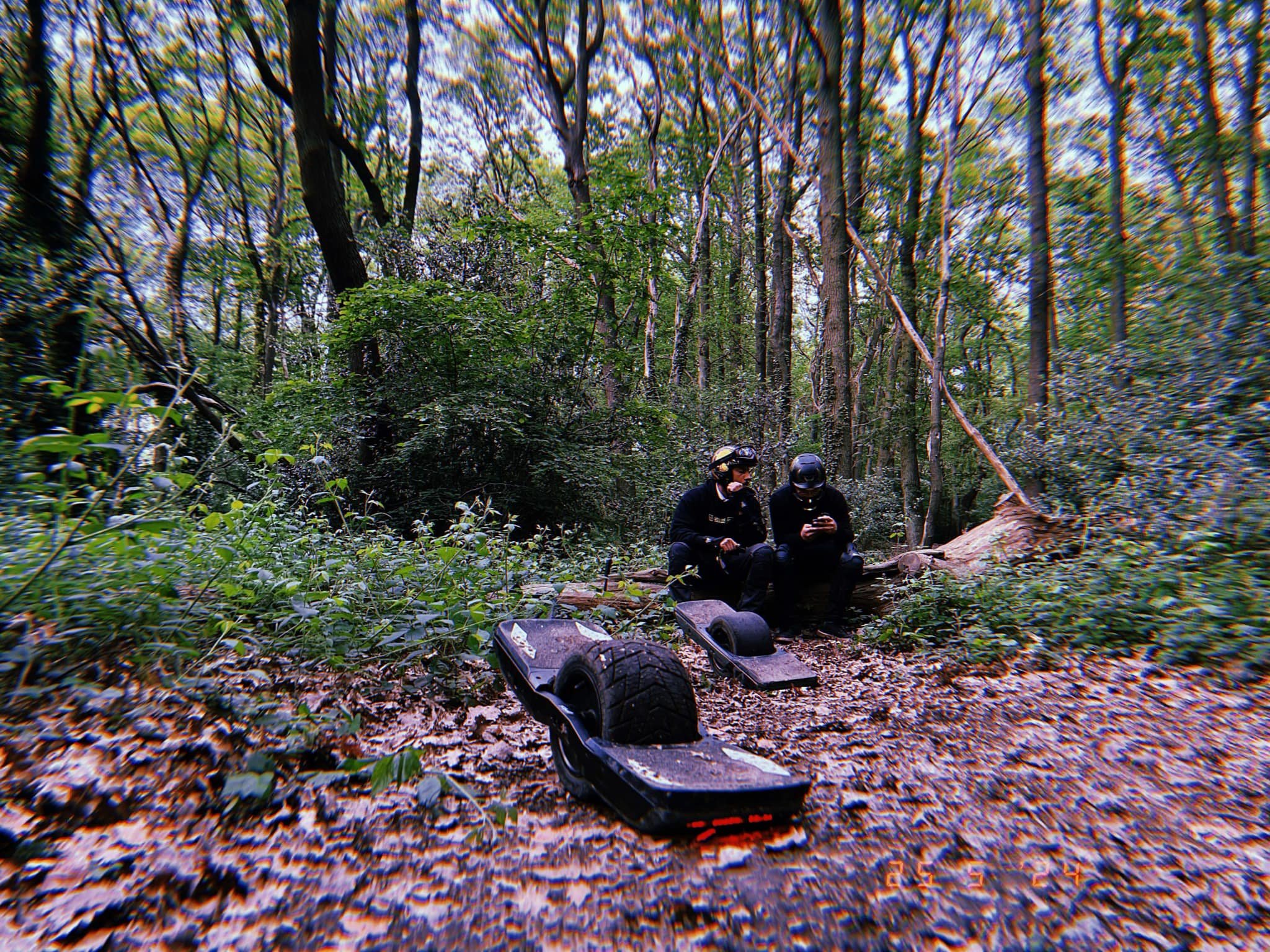 Riders on the trail